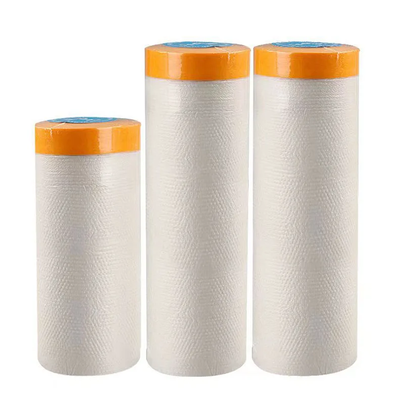 Spray Paint Masking Film Paint Furniture Car Protective Film Masking Paper And Paper Diatom Mud Decoration Protective Cover