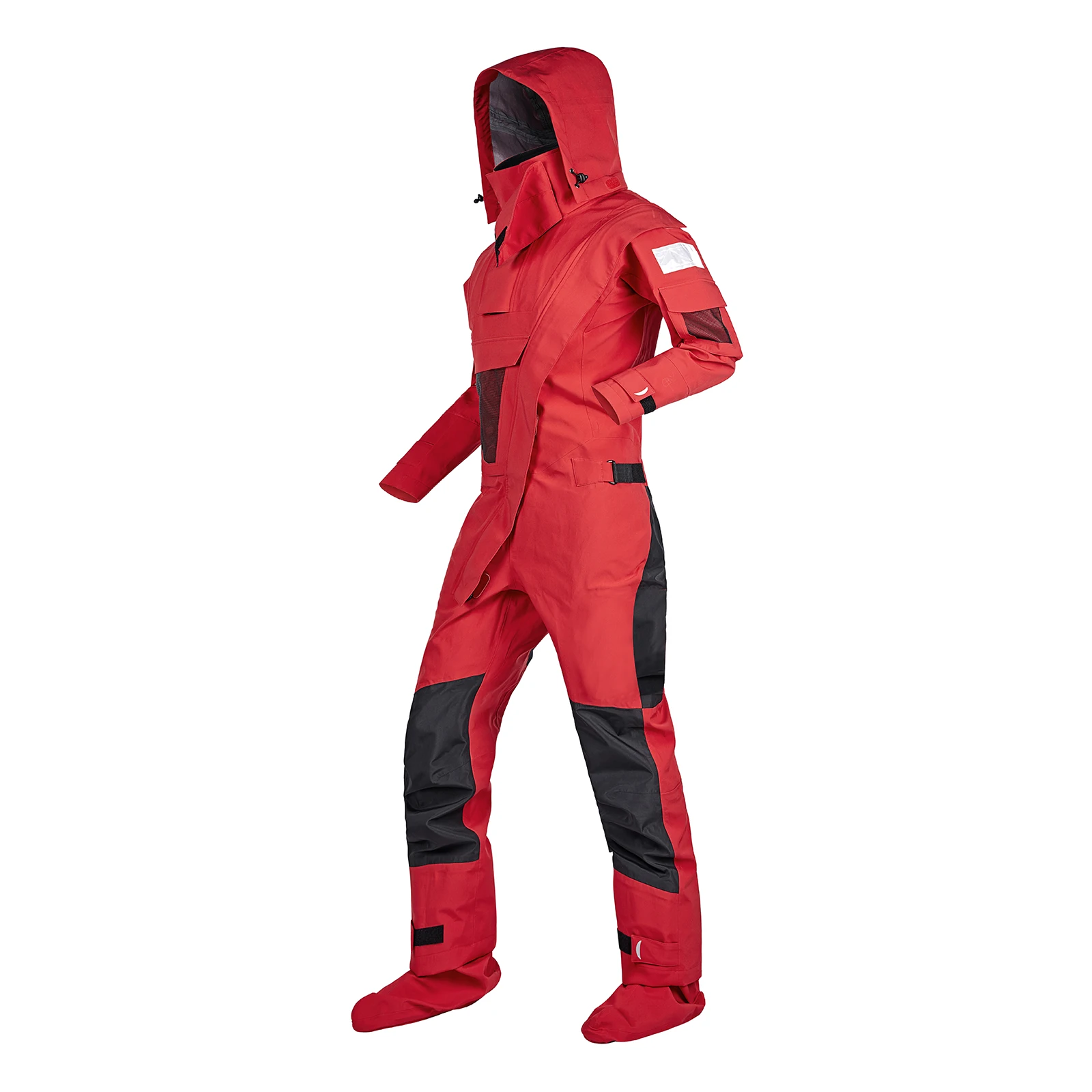 Kayaking Waterproof Breathable Fabric Drysuit for Men Sailing Fishing Paddling Whitewater Latex Neck and Wrist