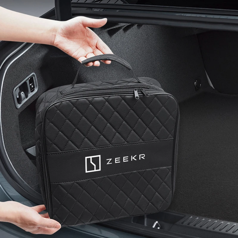 Nev caixa de armazenamento de arma de carregamento de carro, ferramenta organizadora de porta-malas para zeekr 001 007 009 x mix 7x 9x gt m-vision