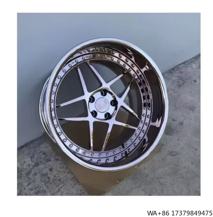 

Custom Forged Alloy Car Wheels 2-Piece Monoblock 18-24 Inch Multi-Spoke Design with 30mm 35mm 40mm ET 100mm PCD