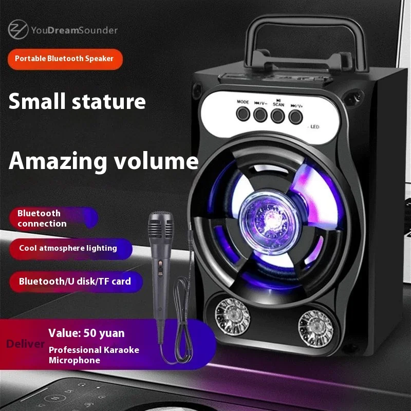 

B16 Bluetooth microphone, speaker card, USB flash drive