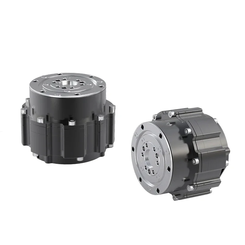80mm Diameter 50Nm 100RPM 500W 24-48V Planetary Gear Robot Joint Module  Micro DC Motor for Robot Arm