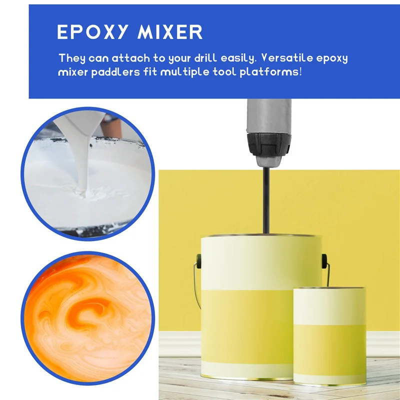 B47B-8 ชิ้นเรซิ่นผสมอีพ็อกซี่สําหรับการผสมที่มีประสิทธิภาพนํามาใช้ใหม่อเนกประสงค์อีพ็อกซี่สําหรับเจาะสําหรับอีพ็อกซี่และสีผสมเจาะ