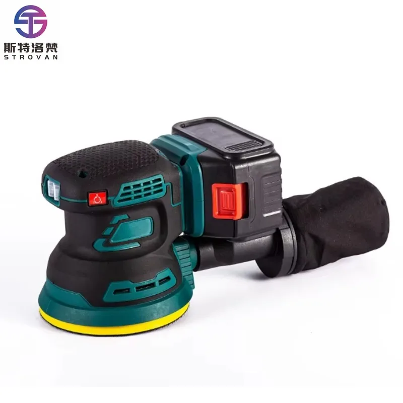 

Air Sander Machine With Vacuum Pneumatic Polisher and Sander for Car Woodwork Polishing Tool