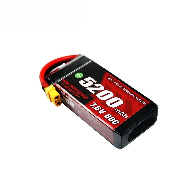 5200mah 80C 7.6V/2S/ Rechargeable Batteries For BT Baiter RC Car Battery Battery for Model Cars