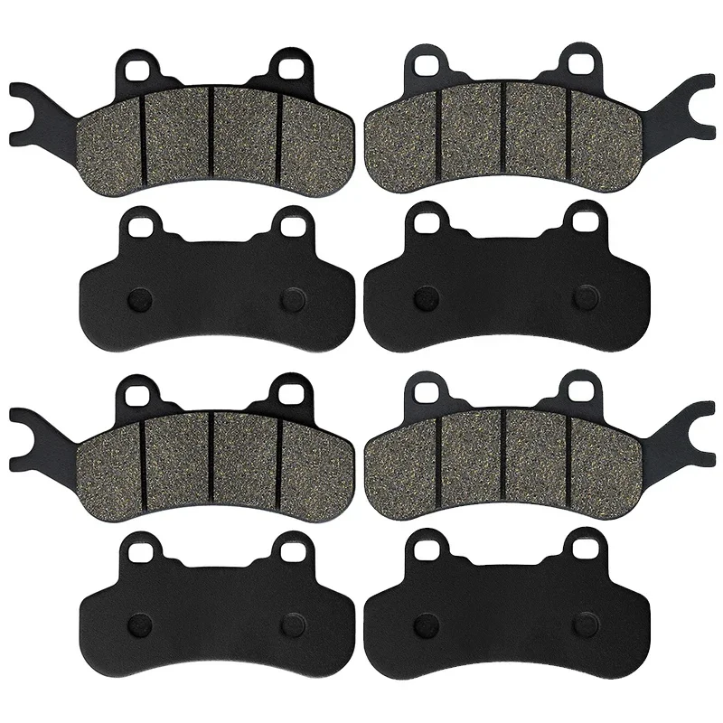 Motorcycle Front Rear Brake Pads for CAN AM Defender Max 2017 Maverick X3 17-23 Trial 800 1000 2018 Traxter T HD5 HD8 HD10 18-19