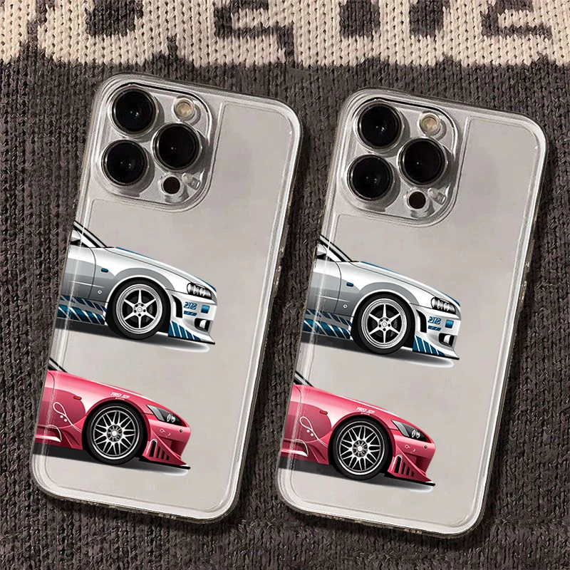 Cool Racing Car Phone Case for Samsung Galaxy S26 Plus S25 Ultra S24 A57 A37 A17 5G A56 A16 A36 A54 A55 S25 FE S23 S22 S21 Cover