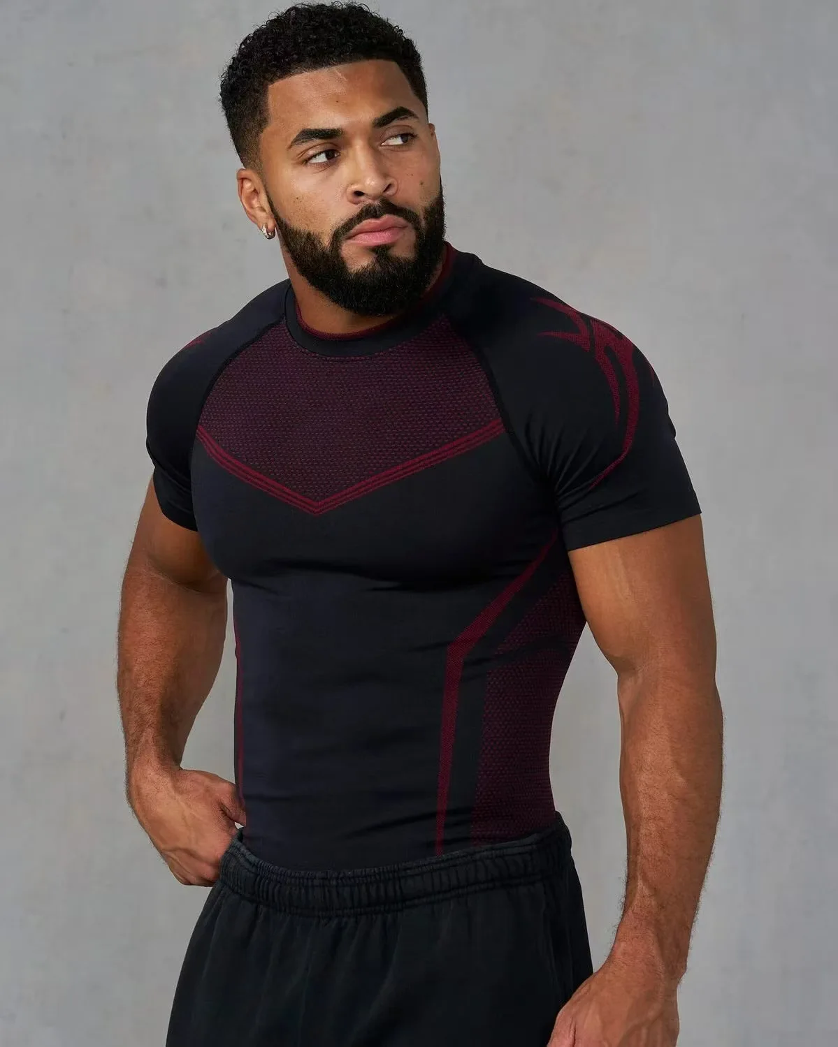 black red no logo