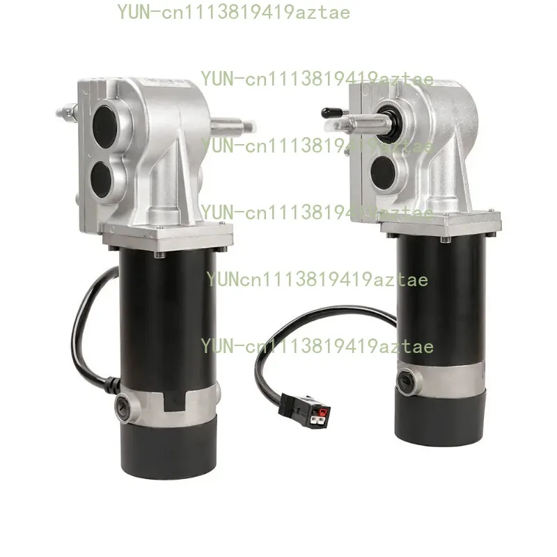 24V DC Gear Wheelchair Motor Kit, 200W 250W 320W 500W Optional Power, Electric Wheelchair Replacement Drive Motor Assembly
