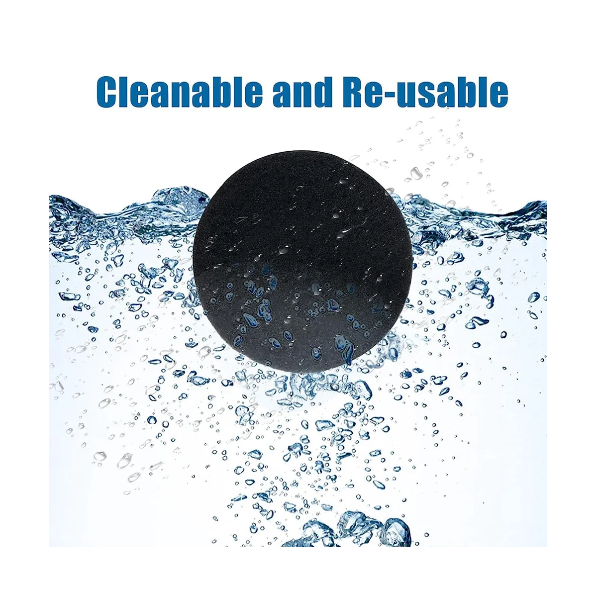 هيبا تصفية استبدال الإسفنج ل neakasa/neabot p1 برو ، الحيوانات الأليفة الاستمالة عدة والفراغ ، 10 قطعة