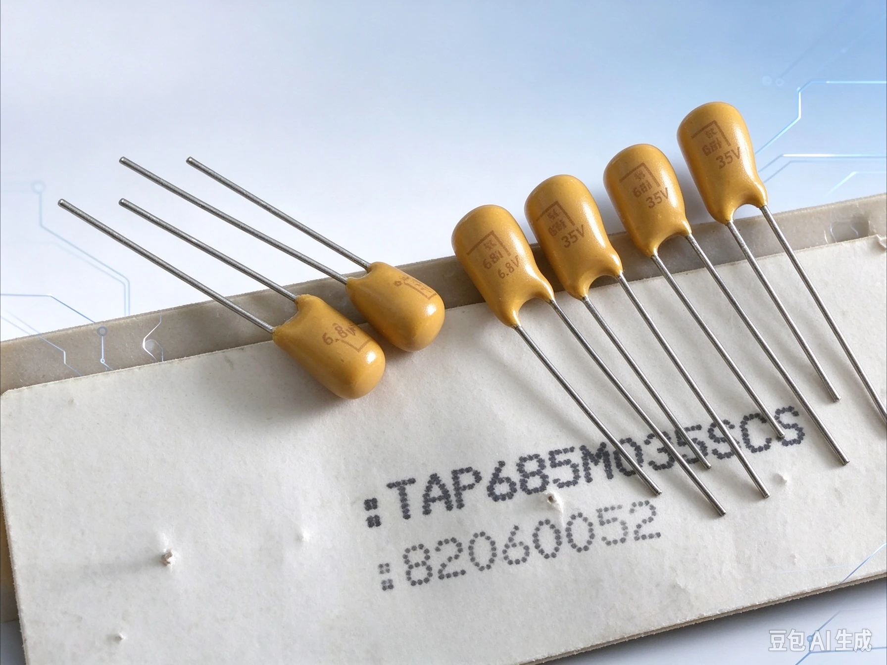 selezionato-per-il-condensatore-al-tantalio-avx-tap685m035scs-68-µf-35-v-confezione-da-100-pezzi