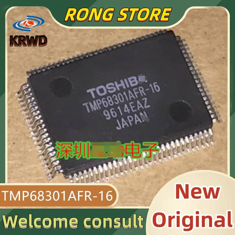 

2 шт. TMP68301AFR-16 Новый и оригинальный TMP68301AFR-1 TMP68301AFR QFP100