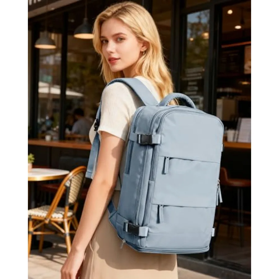 Travel Backpack For Women Men Airline Approved Carry On Backpack Flight Approved Waterproof Sports Luggage Backpack Casual Dayp