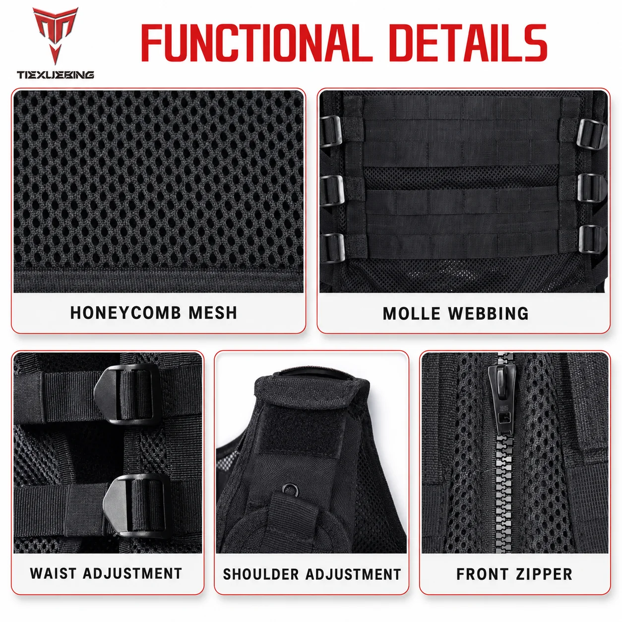 Taktische MOLLE-Weste 1000D At – Cycling Gear In Winter Bewertung und Preis