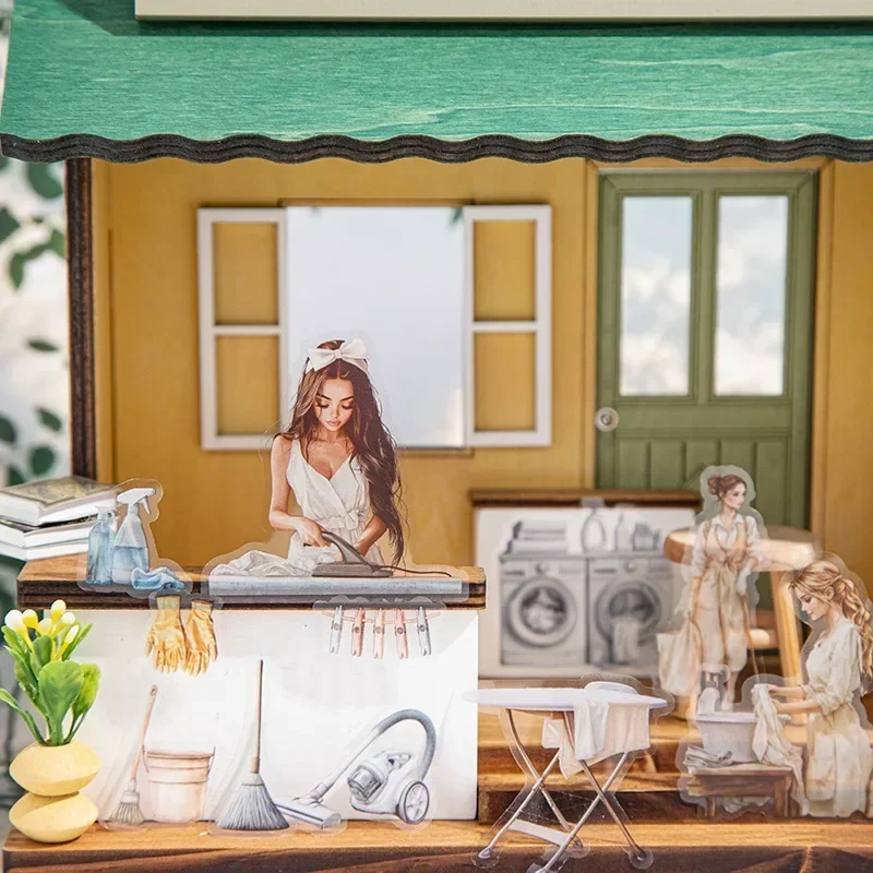 

1 рулон, сценарий, справочник, битва, винтажный повседневный домашний клей для сцены жизни, лента для выходных, нижний светильник для ванной комнаты, 60 мм * 2 м