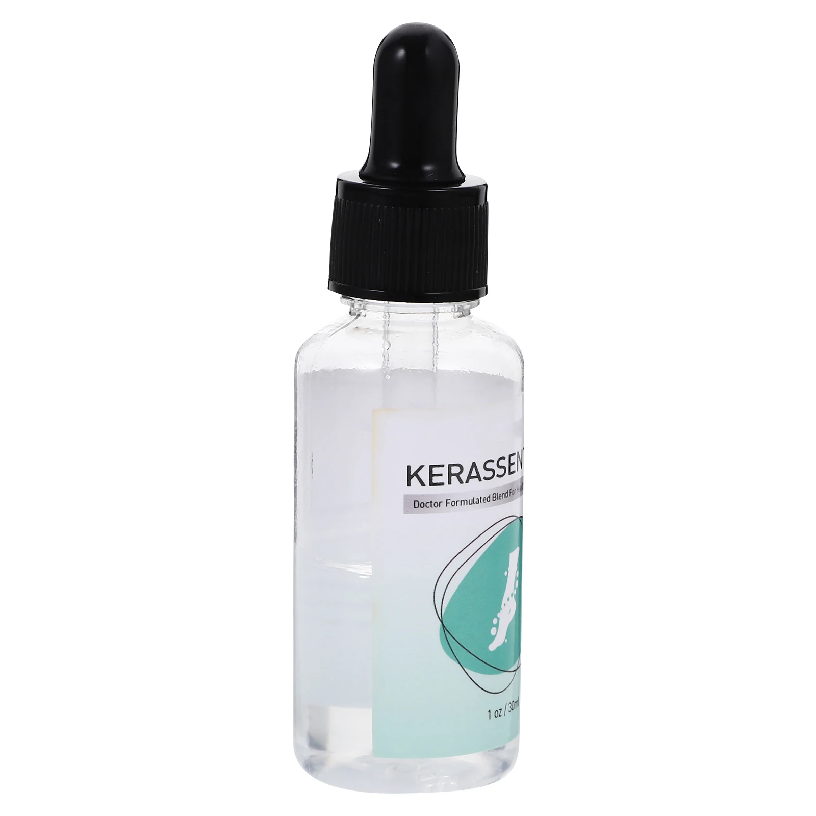 Solução de reparo de unhas para reparos de unhas dos pés, descoloração de unhas rachadas, aumenta a espessura, hidrata o tratamento