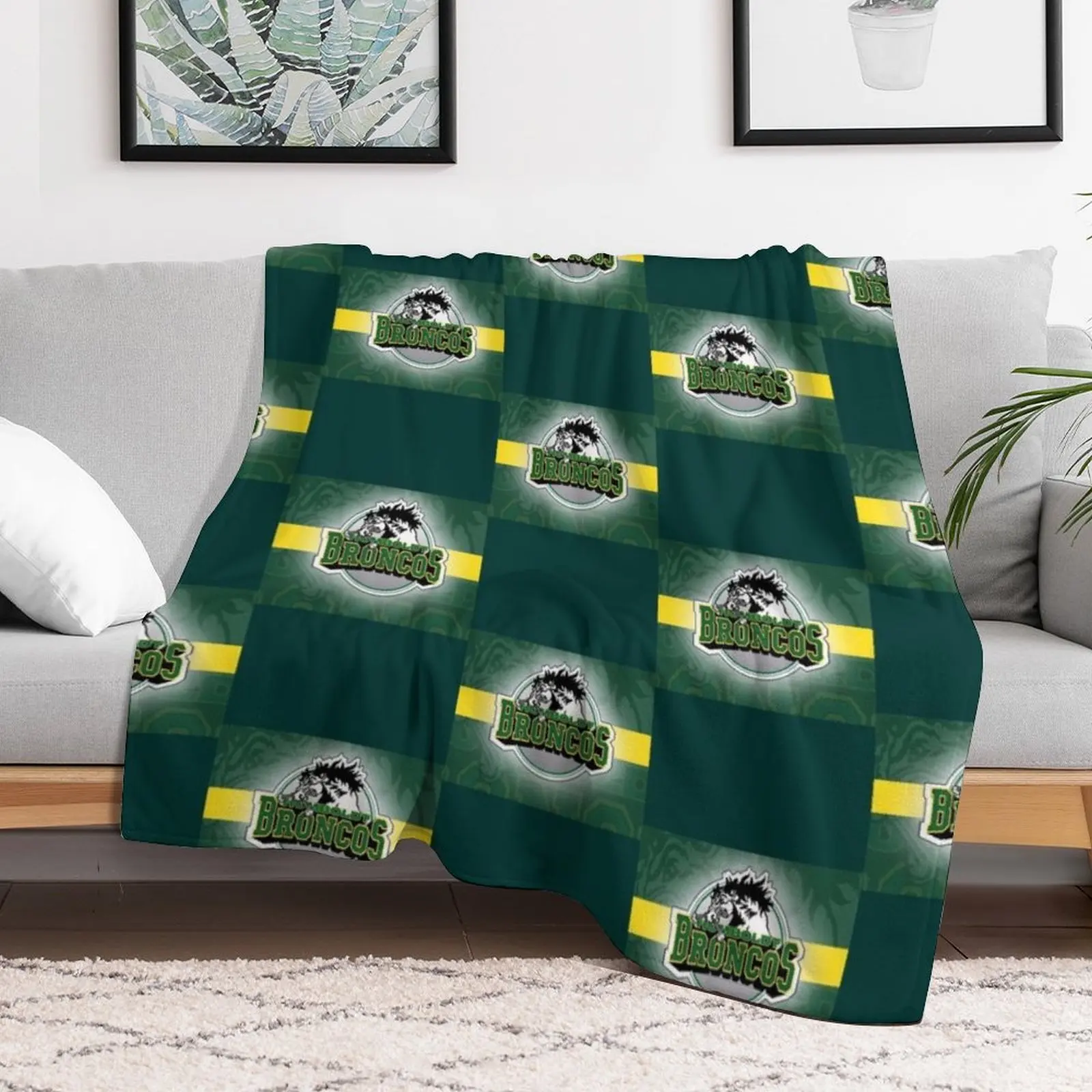 Humboldt broncos Throw Blanket