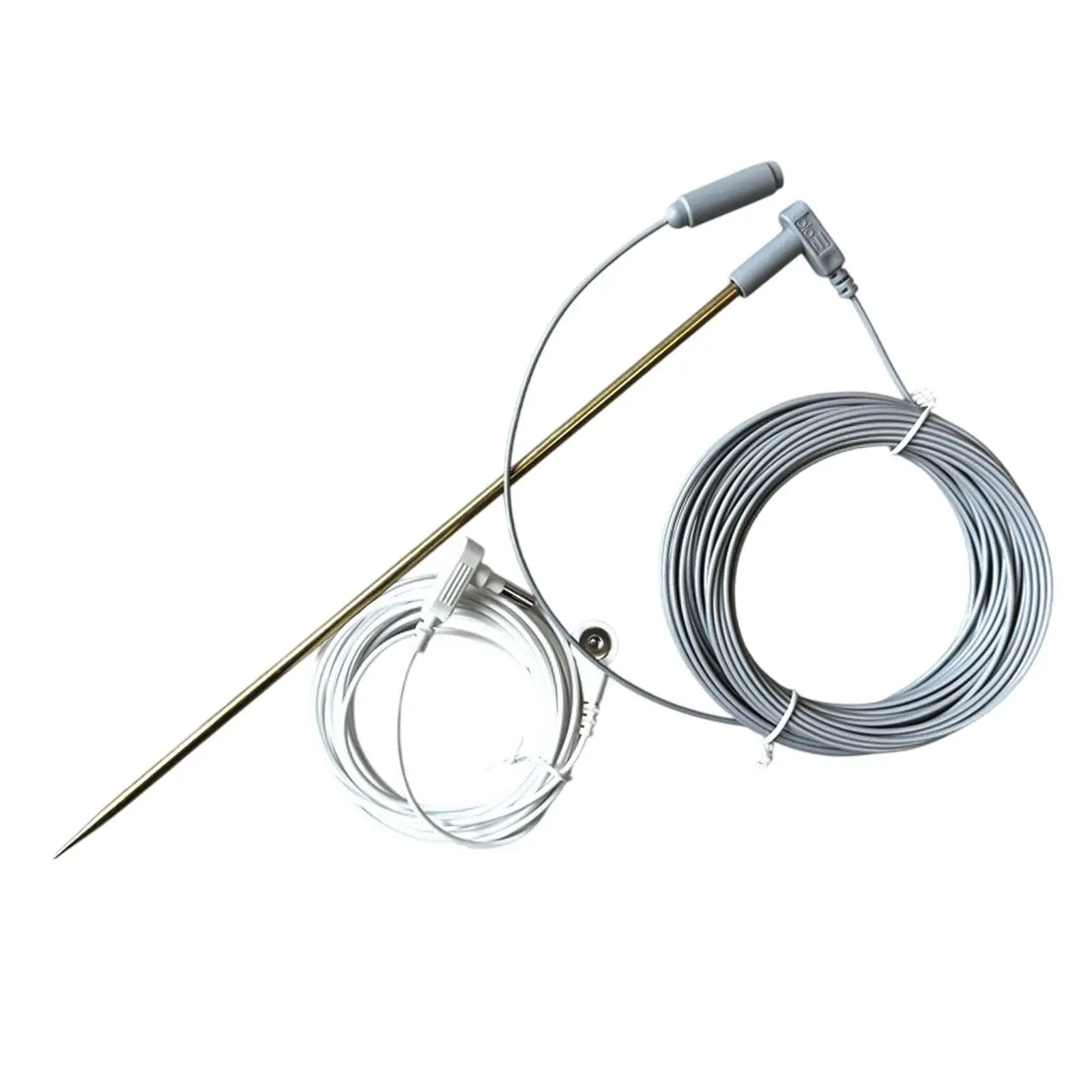 Grounding Rod with 40ft Female Ground Cord Premium High Performance Portable Ground Rod Kit Easy to Use for Earthing Sheets Mats