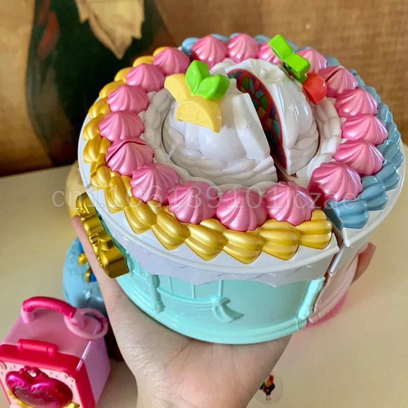 Anime Catch Teenieping Magic Sweet Heart Star Series Cake House Collection - Statuette Anime, Giocattoli, Ornamenti, Decorazioni, Regalo di Natale