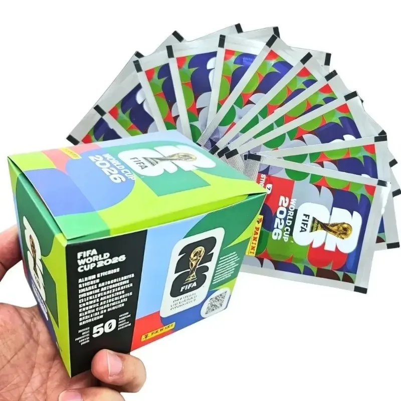 Panini Official 2026 FIFA World Cup Sticker Pack And Album Complete Soccer Fans Memorabilia Collection Set