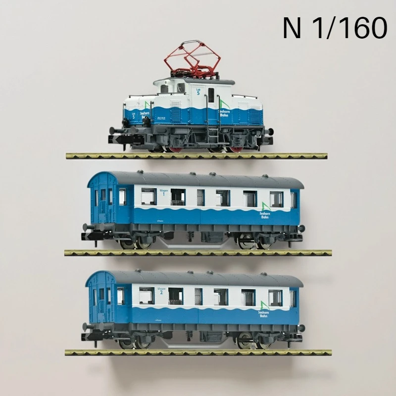 N type 1/160 Toy Train 5560001/5570001 Rack Railway 3-section DCC/DC Train Set  Collectible Ornaments aldult Toy Gift