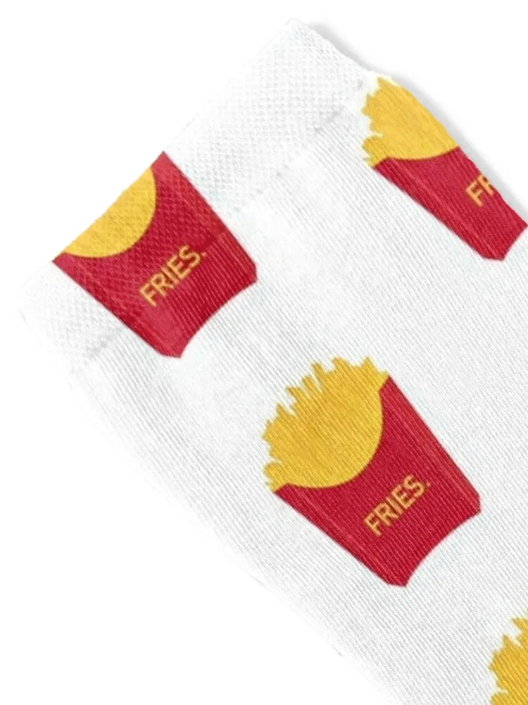 McDonald’s box of fries Socks with print Climbing custom sports Christmas Boy Socks Women's