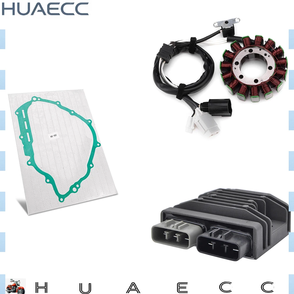 Para Yamaha YXM700 Viking 700 YXM 700 Viking EPS Hunter YXR700 Rhino 700 YXR700F Rhino 700 bobina de estator + junta + rectificador