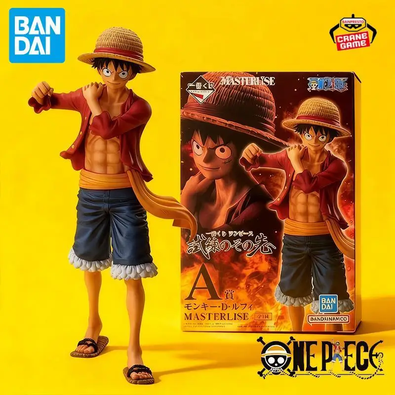 

Bandai Original Banpresto One Piece Luffy Figures In Stock Pvc Action Anime Statues Model Cartoon Dolls Kids Toys Festival Gifts
