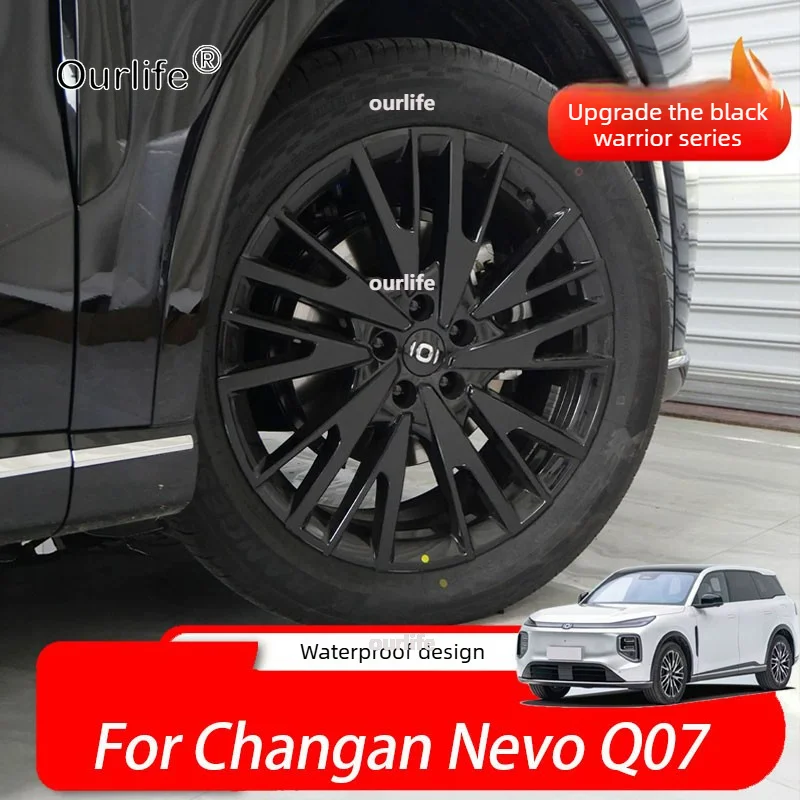 For Changan Nevo Q07 2026 2027 Car wheel hub decorative stickers Specialized scratch resistant Protective film Auto accessories