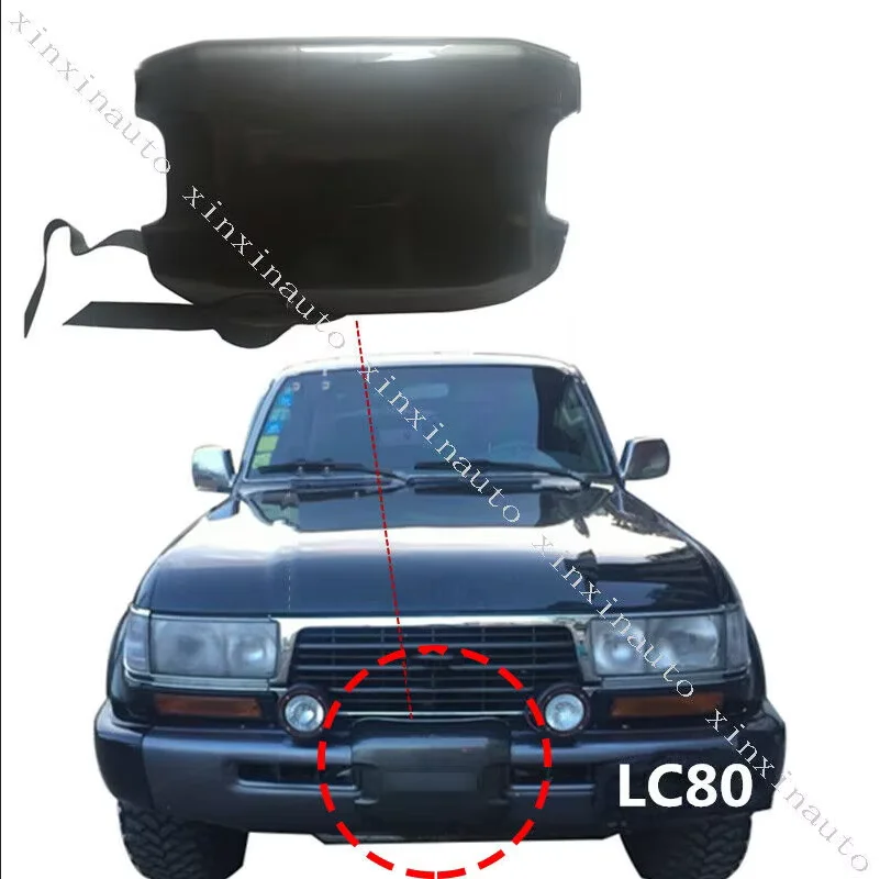 

1992-1997 для Toyota Land Cruiser LC80 FZJ80 ABS передний бампер лебедка накладка 1 шт. модификация автомобиля автозапчасти