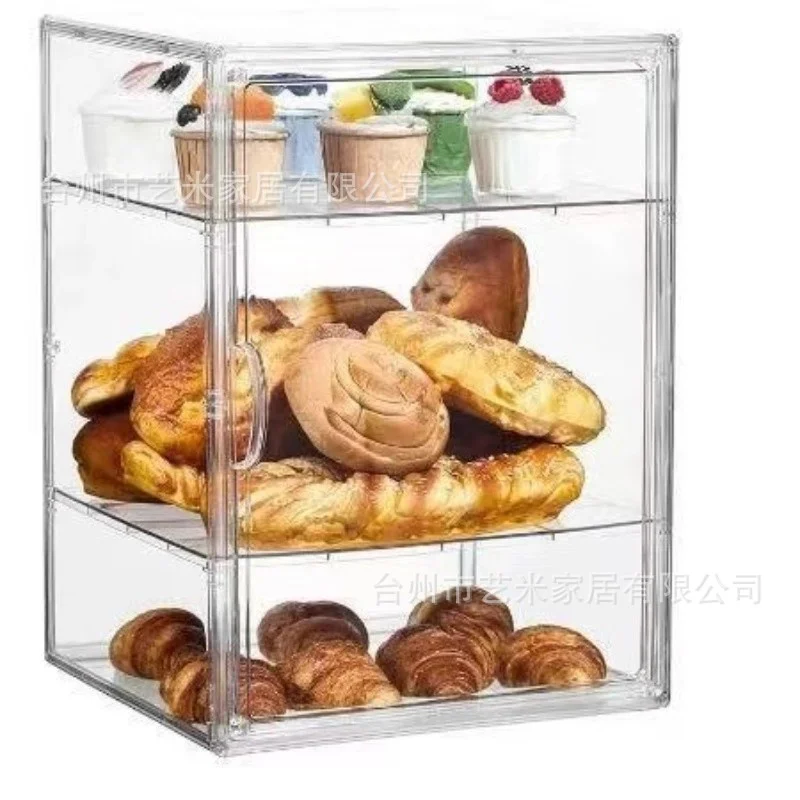 Acrylic Display Case Transparent Storage Box Magnetic Door Figure Showcase Organizer for Toys Bags Collectibles