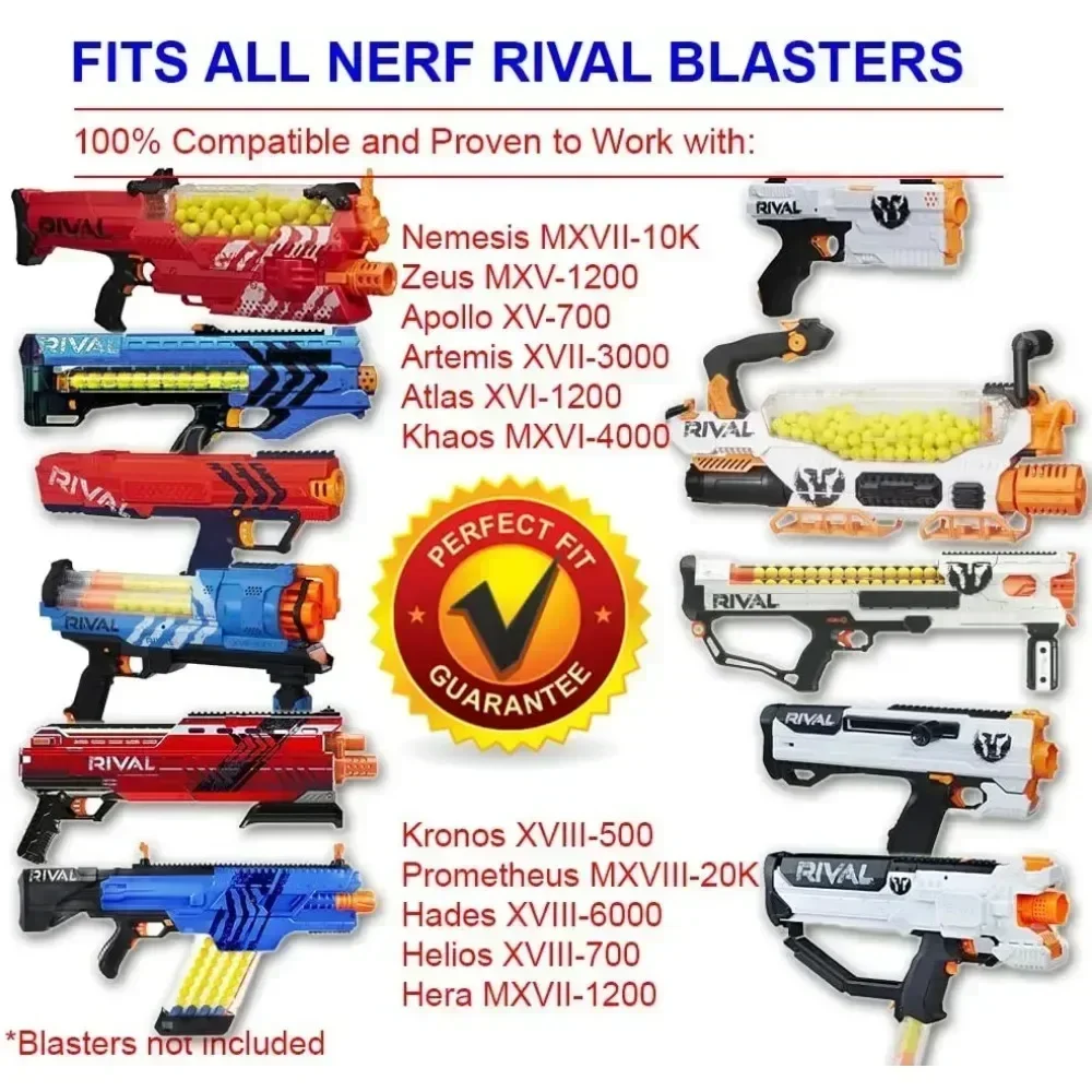 25/100 جولات لملء السهام المحاكمة مسدس لعبة الرصاص لمسدس لعبة المحاكمة الكرة نبال لمسدس أبولو زيوس #3