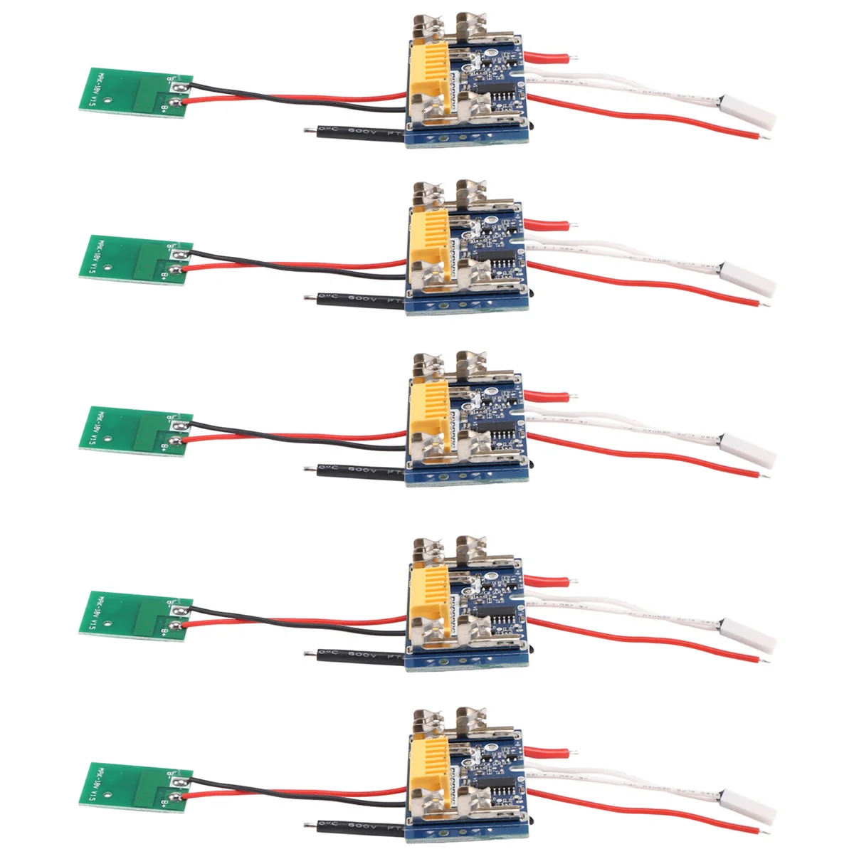 Circuito di protezione di ricarica PCB batteria agli ioni di litio da 5 pezzi per Makita 18V 1.5Ah 3Ah 6Ah 9Ah BL1415 BL1430 BL1460 BL1490 F