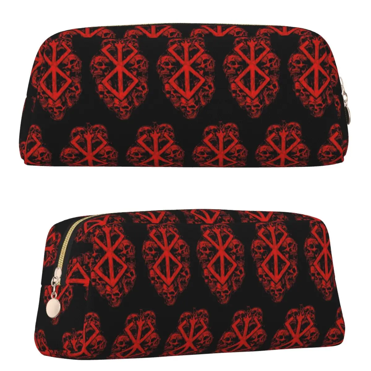 Berserk Sacrifice Mark Demon Sword And Magic Pencil Cases for Students Gifts Pen Box Pencil Bag Pencil Pouch Pen Holder
