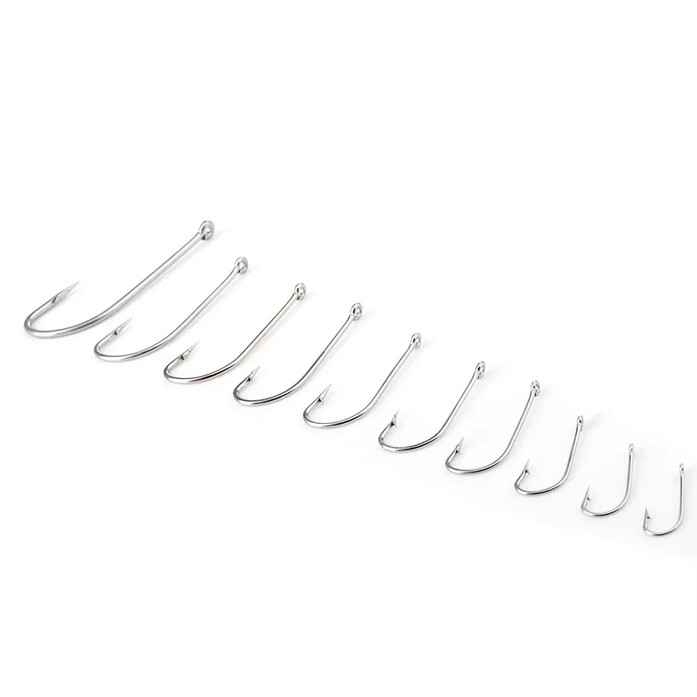 NGB 401SS Stainless Iron Barbed Hook 6/0#-1/0# 25pcs/pack 1#-8# 50pcs/pack Jigging Carp Fishing Hook O\'SHAUCHNESSY Hook