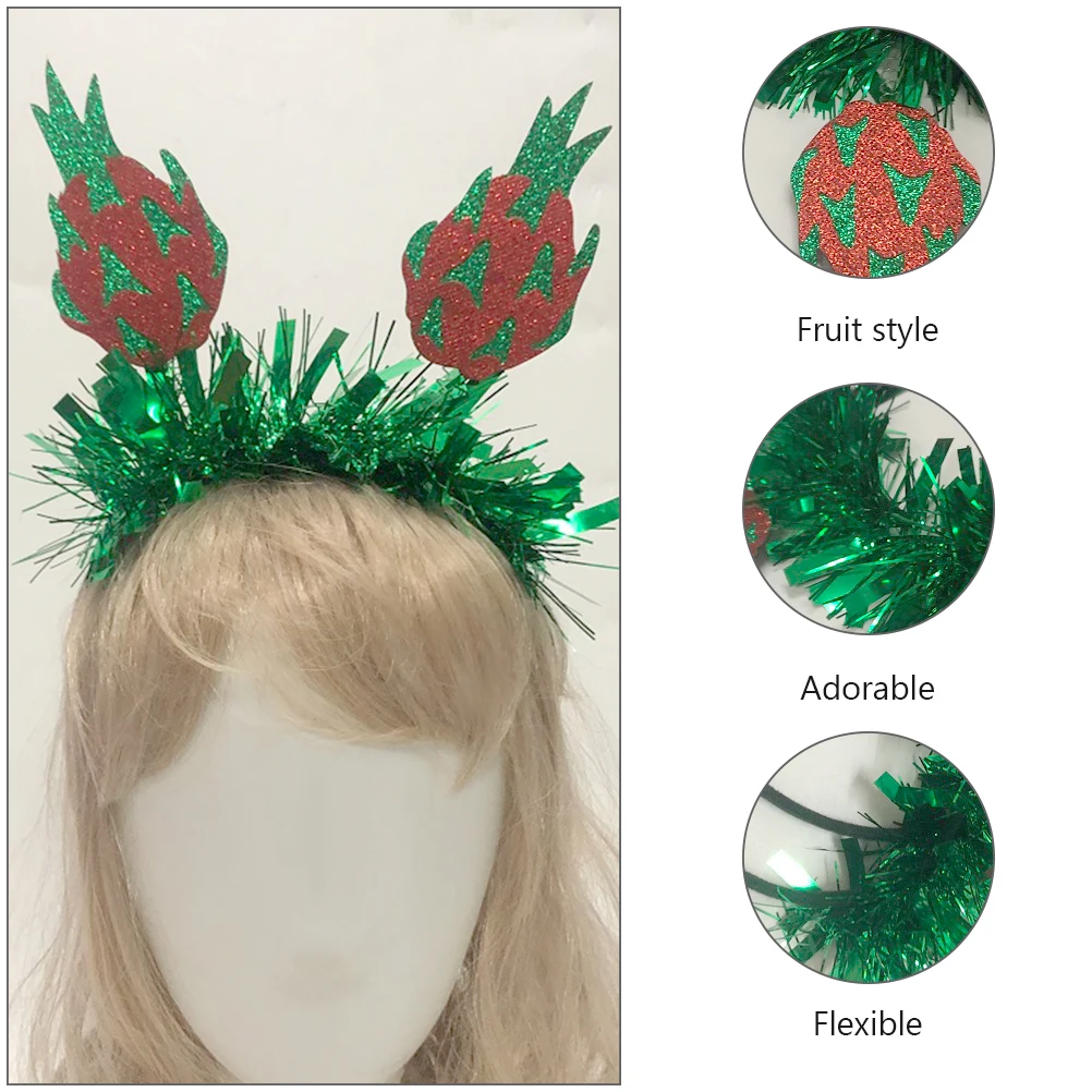 

2Pcs Flexible Hair Accessories Fruit Hairband Perfect for Weddings and Birthdays