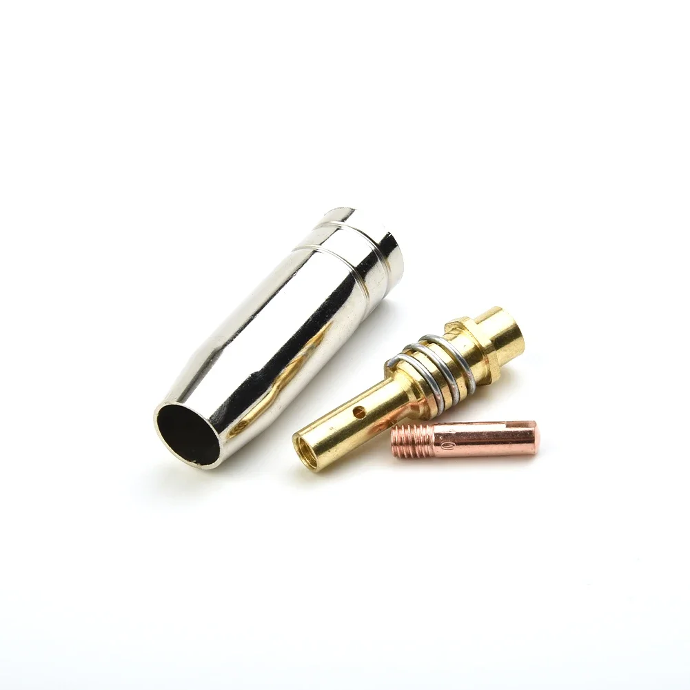 Parts Welding Accessories Replacement Useful Brand New Hot Sale Gas Nozzle Holder MIG 15AK 3pcs Set Air Cooled