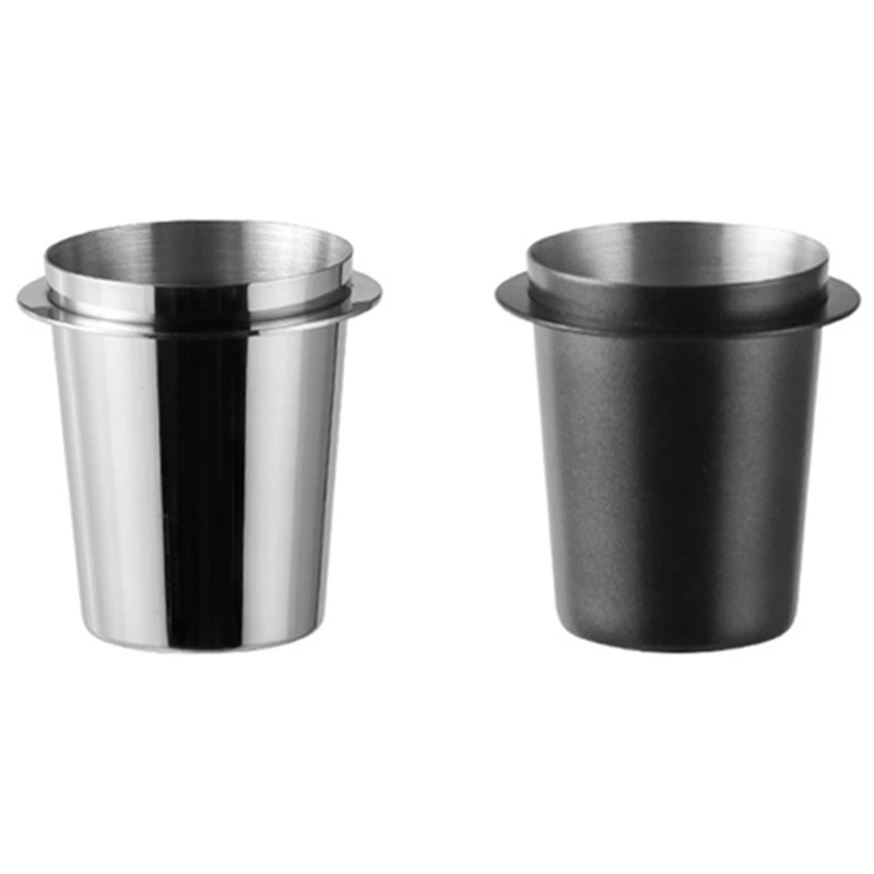 

58Mm Coffee Dosing Cup Stainless Steel Coffee Cup Transport Cup Stainless Steel Universal Powder Collector Easy To Use