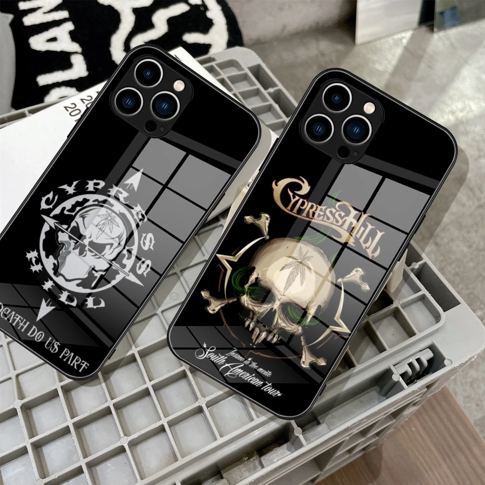 Cypress Hill Promo Hip-Hop Phone Case Tempered Glass For IPhone 16 15 14 13 12 Pro Max Plus Samsung S24 S23 xiaomi 14 13 Covers