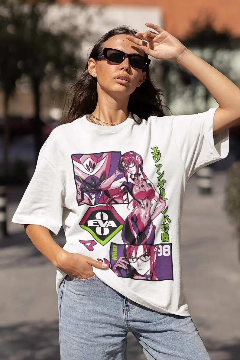 Cyber Mecha Unisex T-shirt - 90s Anime, Japanese Manga Style, Retro Sci-Fi Aesthetic, Neon Future Apparel, Otaku Fashion, Japan