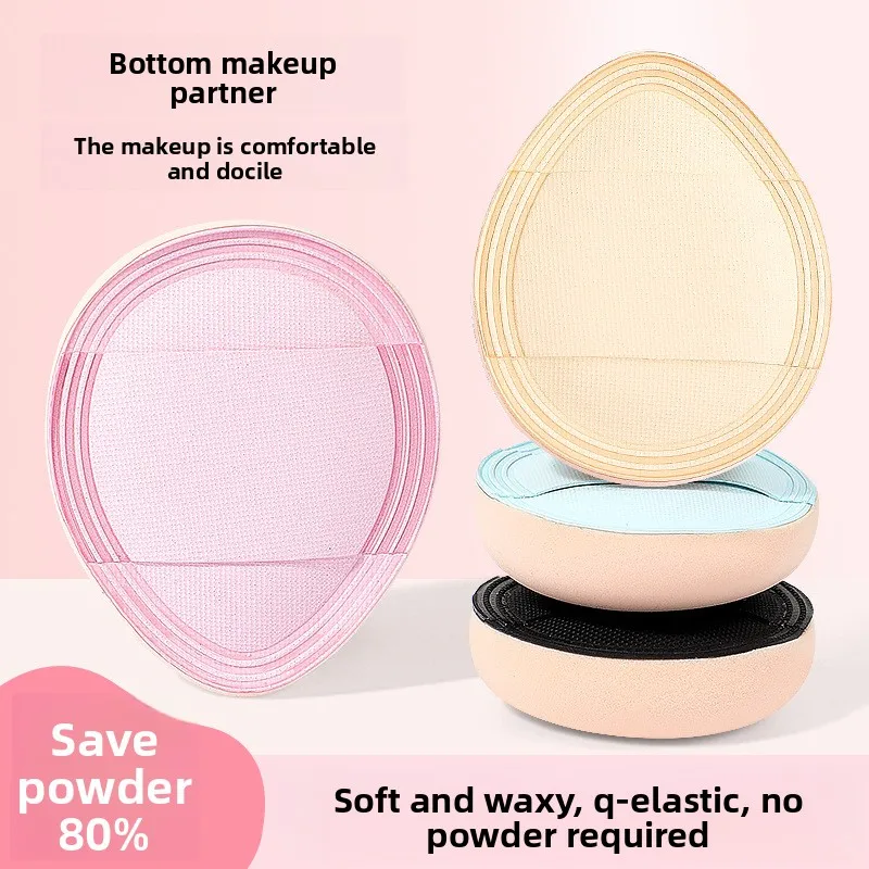 5 個ミニフィンガーパフファンデーション小さなエアクッションパウダースポンジフェイスコンシーラー BB クリーム化粧品アプリケーターメイクアップツール