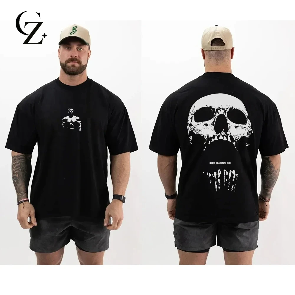 2026 Sommer Jogger Gym T-Shirt Herren Cbum T-Shirt Thavage Muskel-Männer Cbum Gym T-Shirt Cbum Fitness Baumwollshirt Cbum Damen T-Shirt