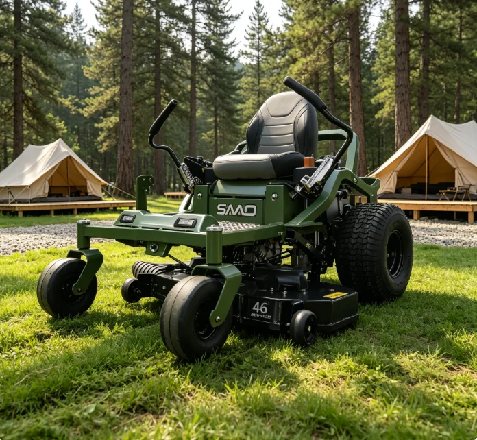 Self Propelled Gas Lawn Mower with 21 Inch Deck and Mulching Function Self Propelled Gas Lawn Mower