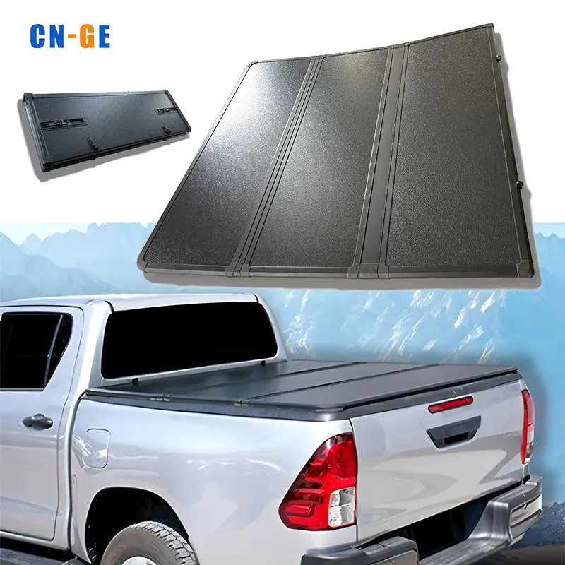 

Hard TRI-FOLD Outer Pickup Cover for Toyota Hilux Revo 2018-2021 Hilux Trunk Lid