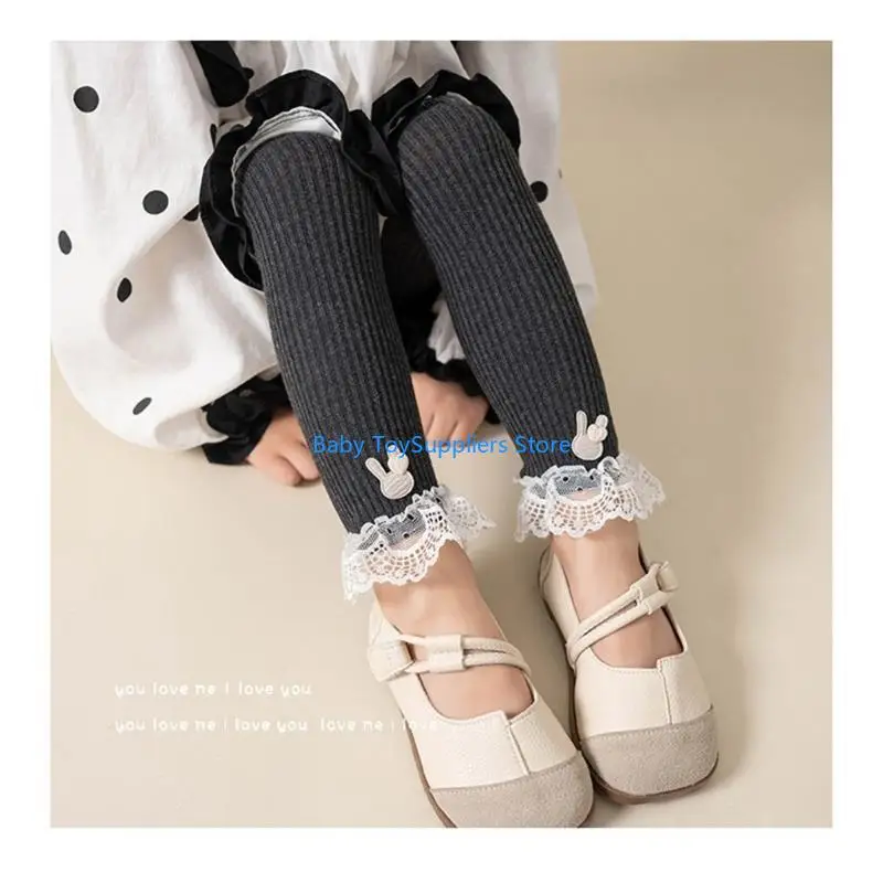 

R1WF Girl Leggings Countyhose Match Pants Cotton Streetry Chontsings вязаные леггинсы