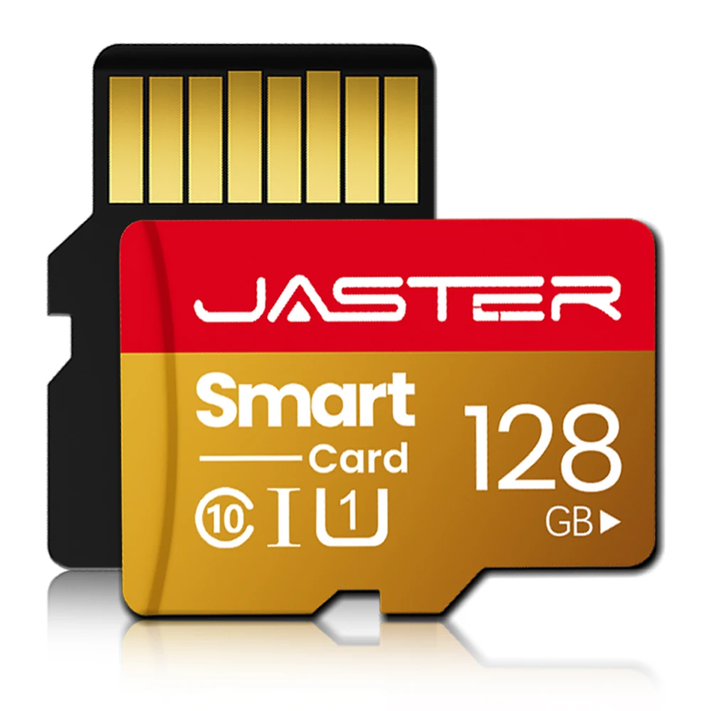 JASTER TF Card 64G 128GB 256GB Memory Card High Speed With Adapter A1 U1 Class 10 V10 For Phone/Camera/Dash And More Device