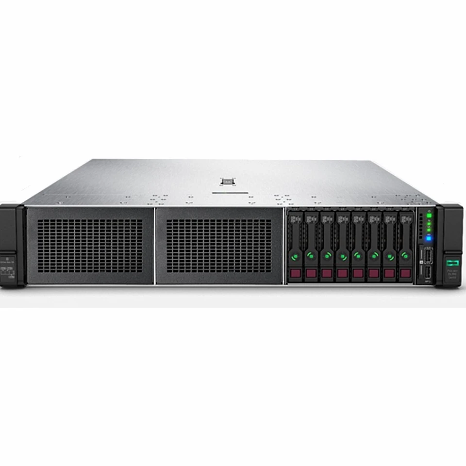 Venda quente hpe prolíant dl380 gen10 ssd hdd 96g ram rack servidor