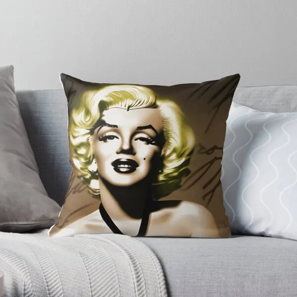 Bionic Monroe  Printing Throw Pillow Cover Anime Sofa Cushion Decor Case Office Fashion Car Hotel Pillows not include One Side