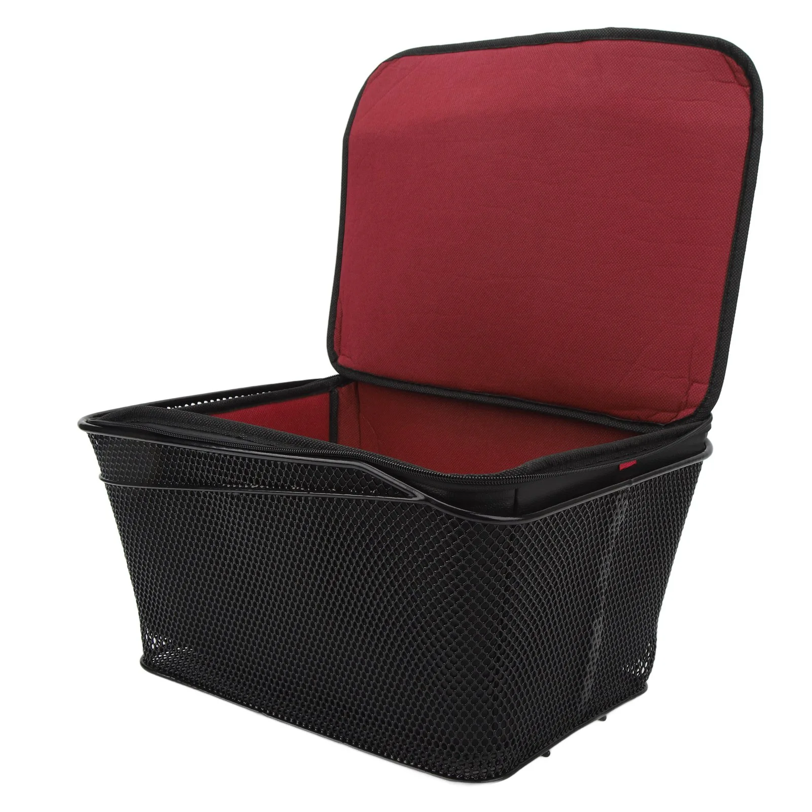 

Bicycle Frame Basket 20L Capacity 20KG Load Bearing with Waterproof Cover Outdoor Waterproof Bicycle Rear Basket Storage Bag