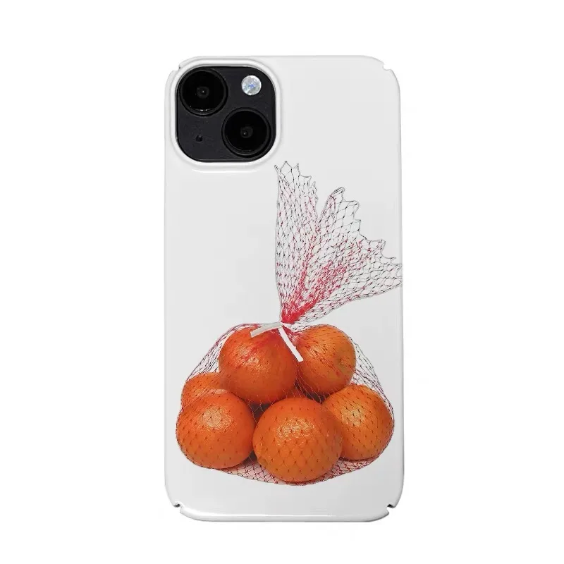 

Abstract and Funny Bag of Oranges Phone Case for IPHONE 17Air 16E 15PROMAX 14Plus 13 12MINI 11 PRO 16Plus XR Acrylic Phone Cover
